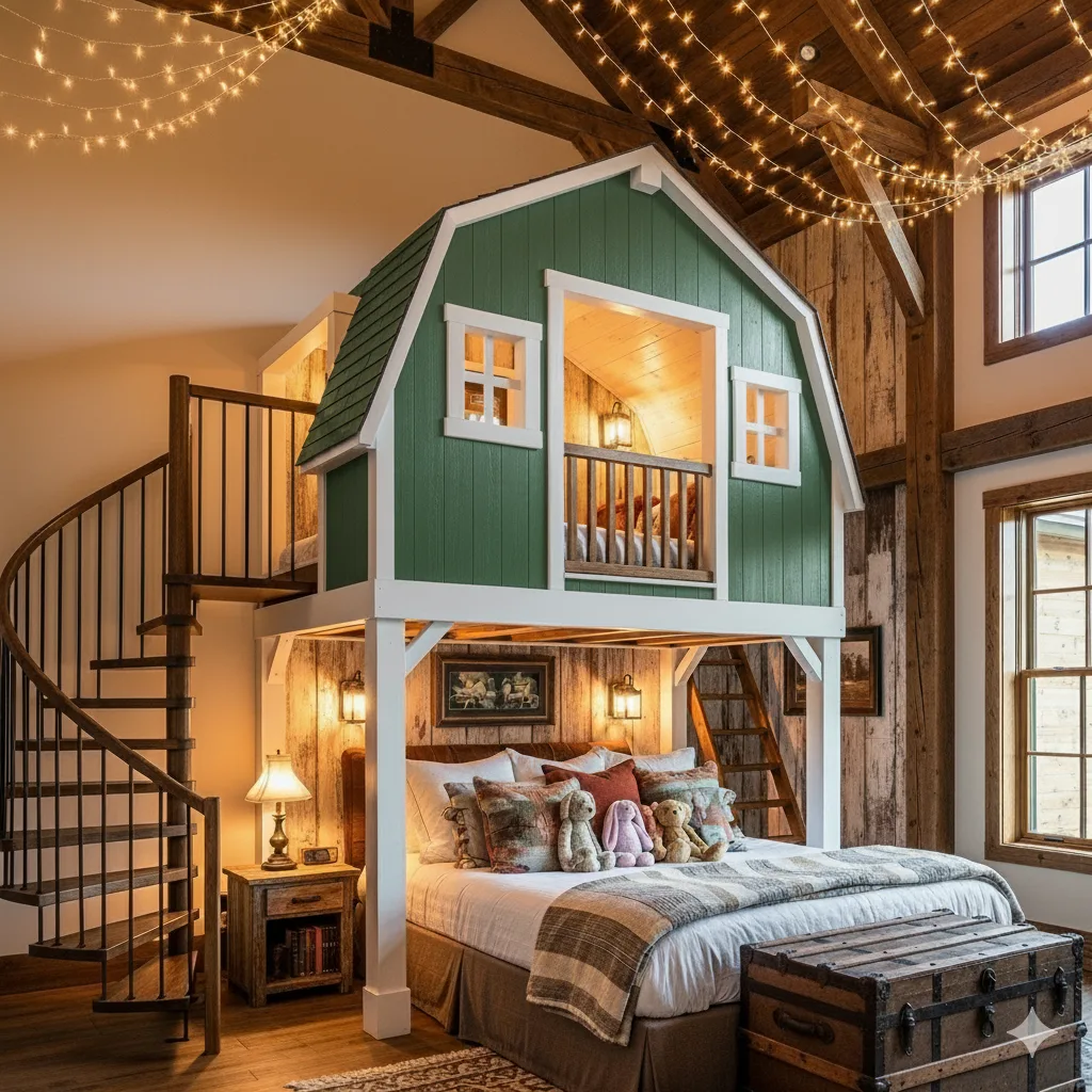 Barn Bunk Beds: The Ultimate Blend of Rustic Charm and Practical Design