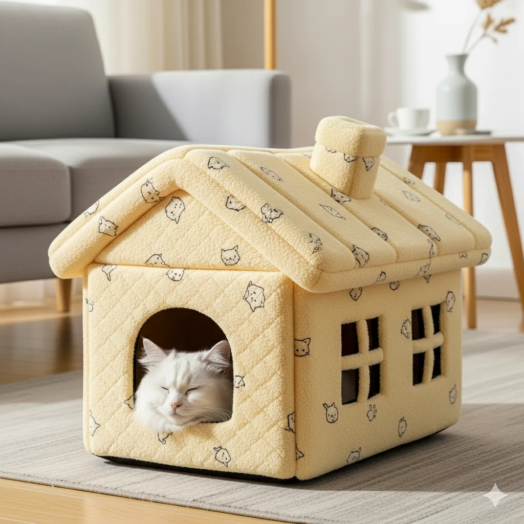 Indoor vs. Outdoor Cat Houses