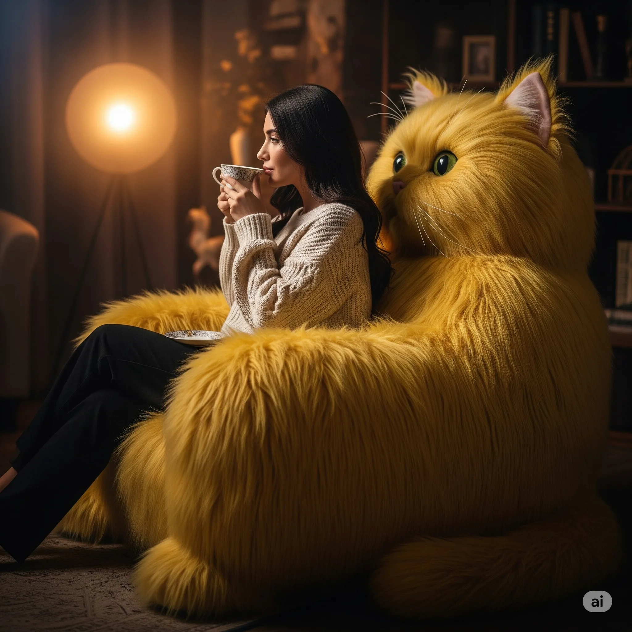 Features That Make Fluffy Cat Chairs Unique