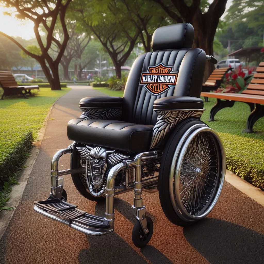 Symbolism of Harley Davidson in Wheelchairs