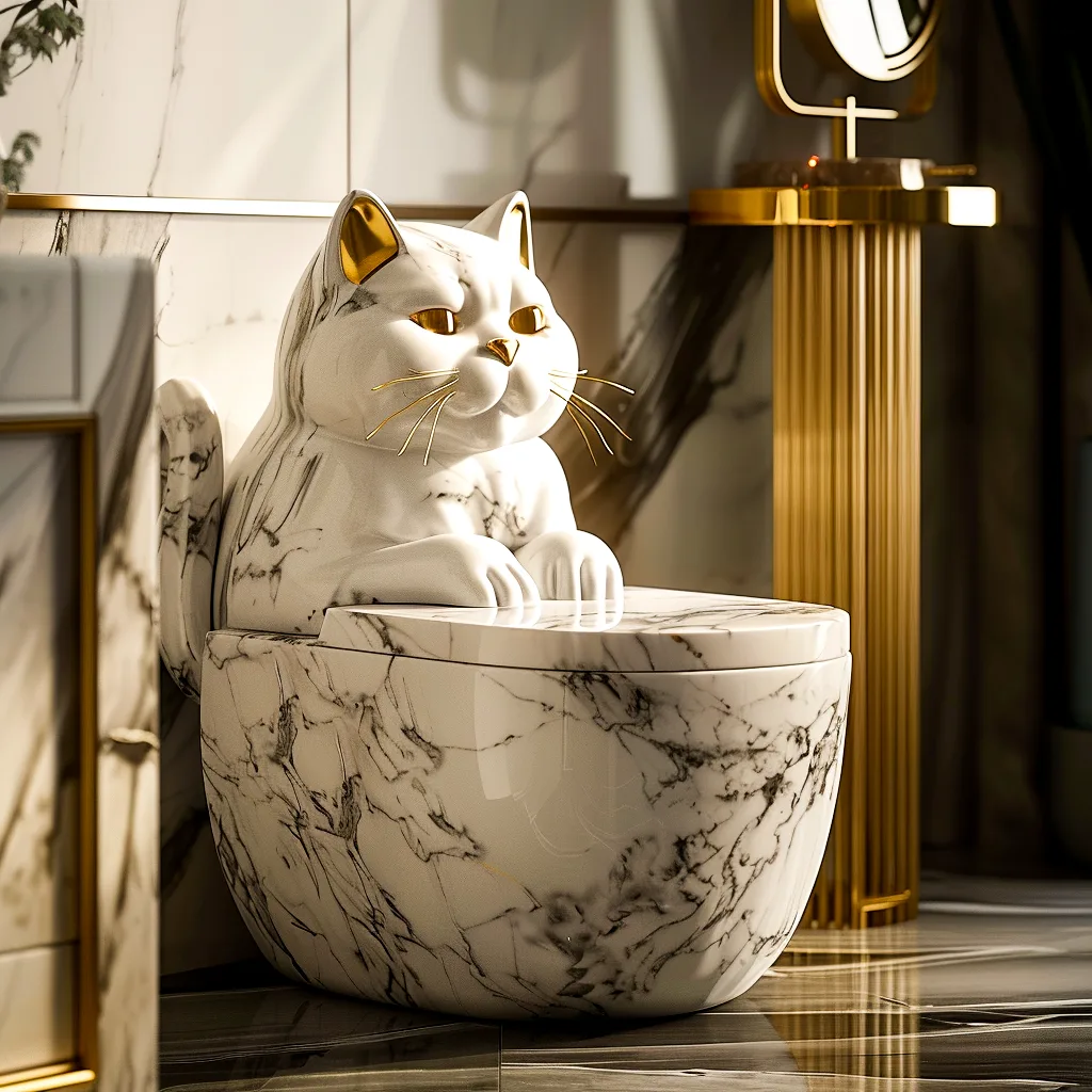 The Appeal and Functionality of Animal Shaped Toilets