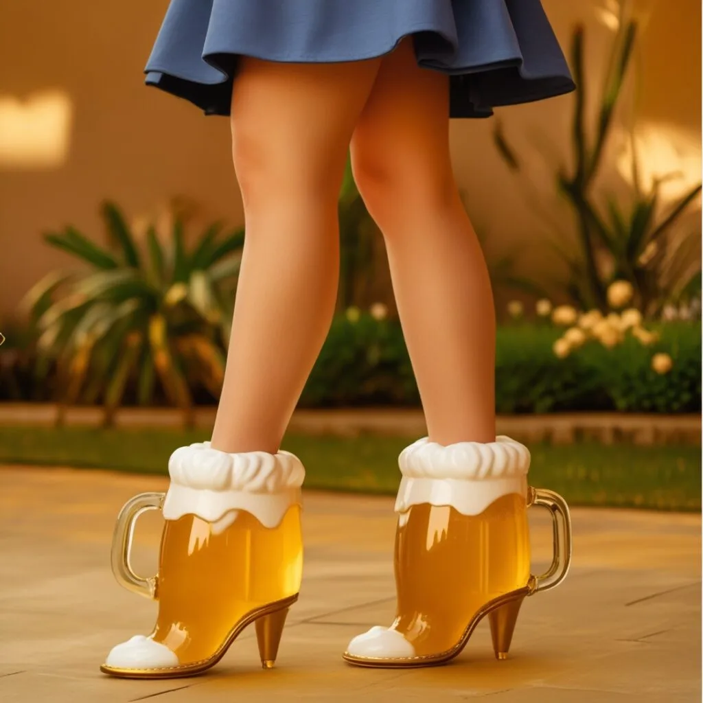 Comparing Beer Mug Heels