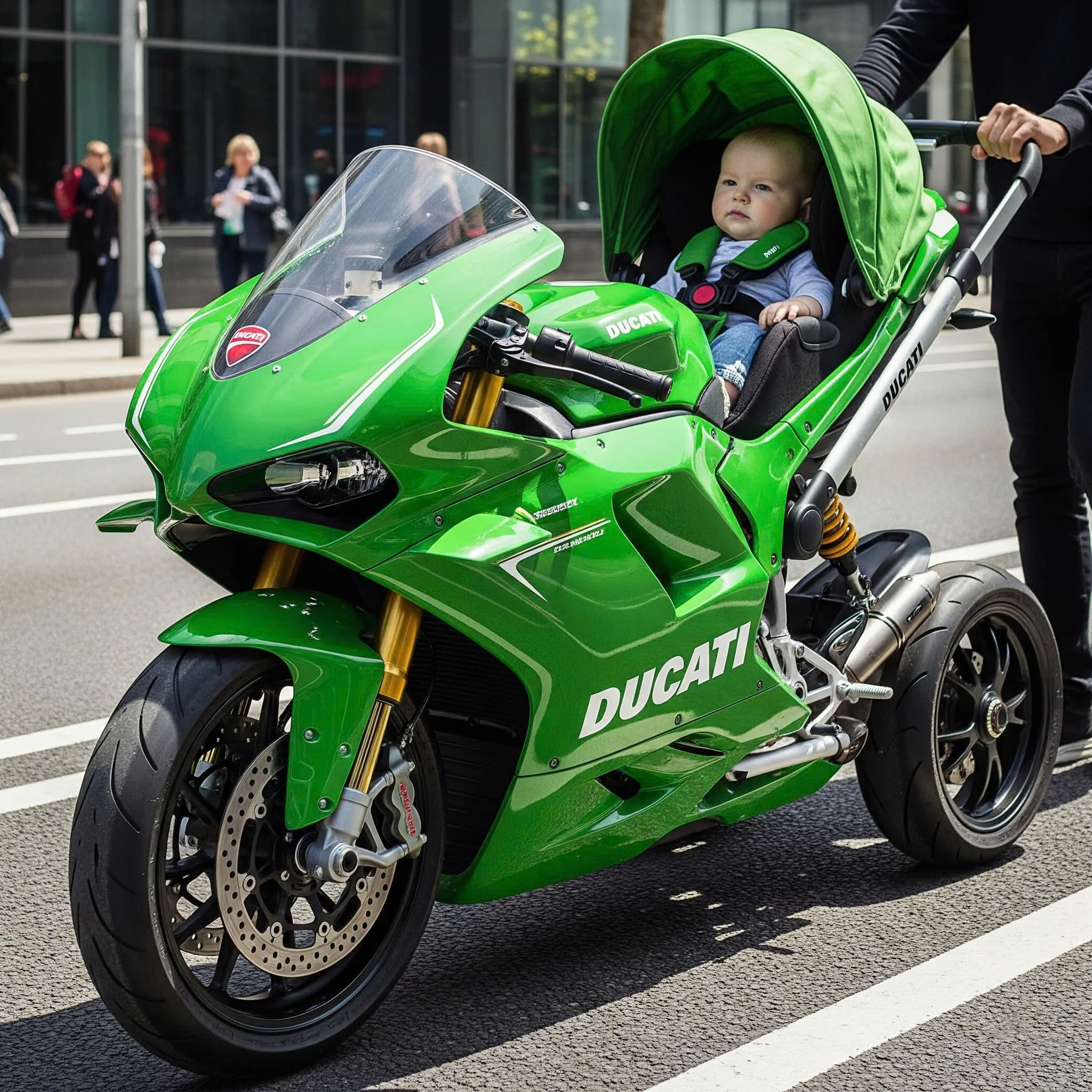 Discover the Excitement of the Ducati Baby Stroller – Where Style Meets Safety for Your Little Racer