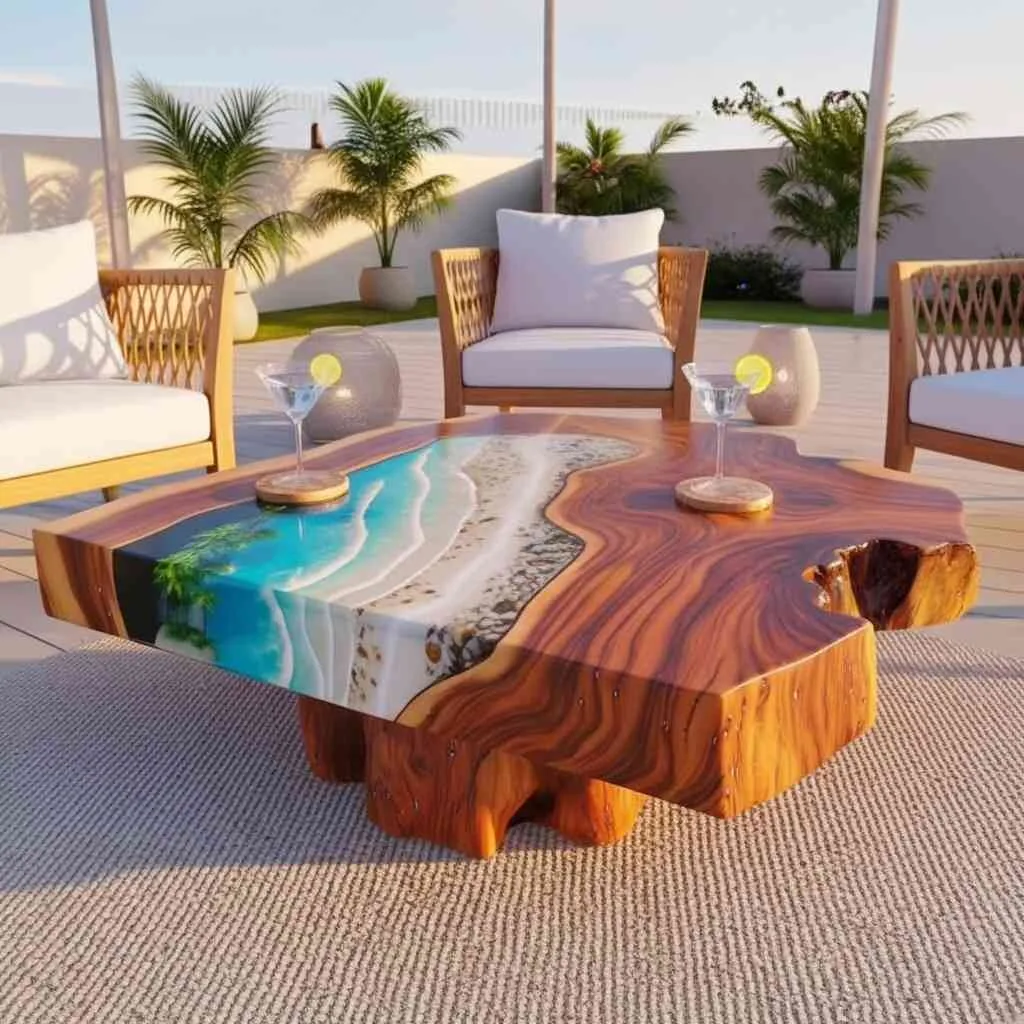 Why Epoxy Scene Patio Tables Stand Out in Modern Design