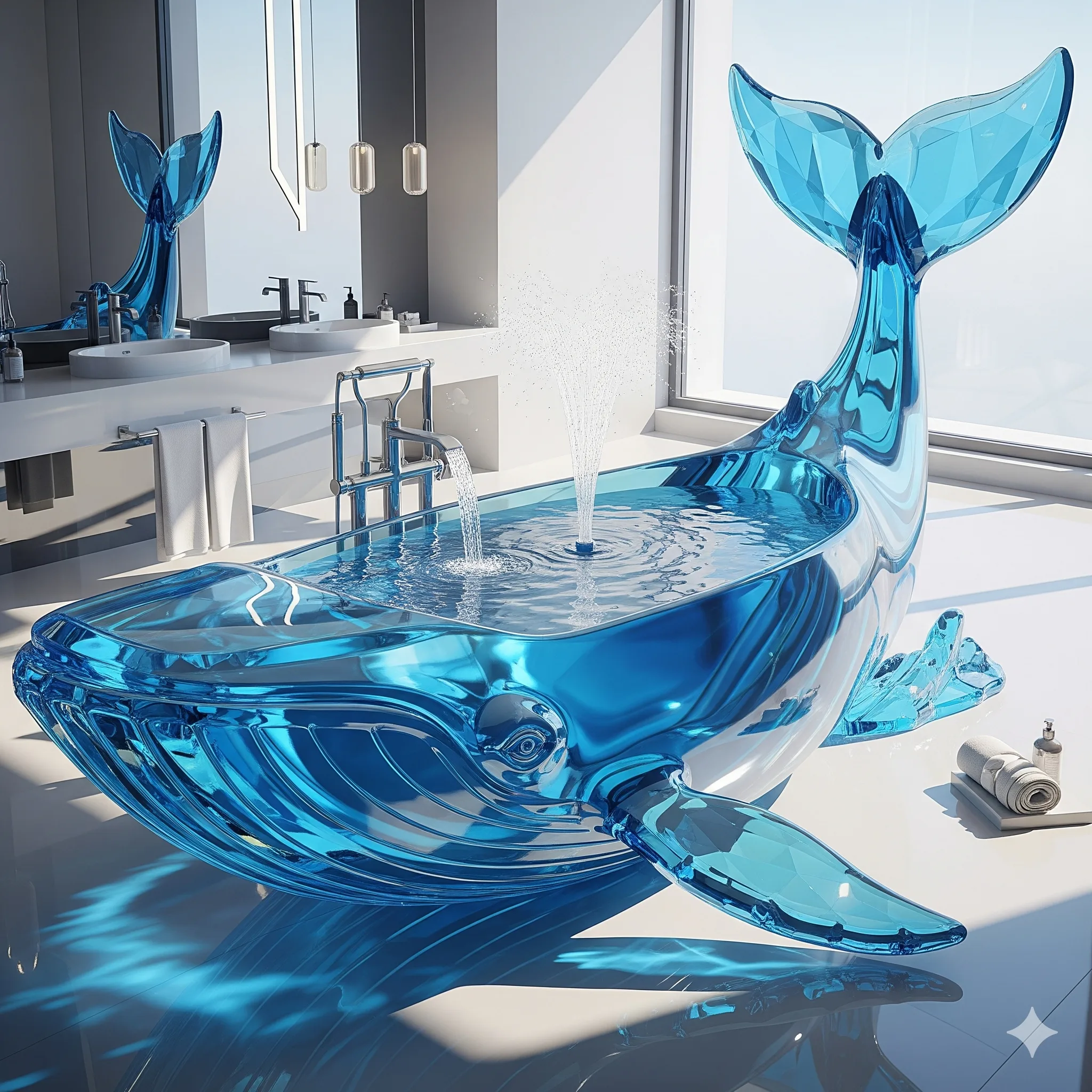How to Use and Enjoy Your Glass Sea Creature Bathtubs