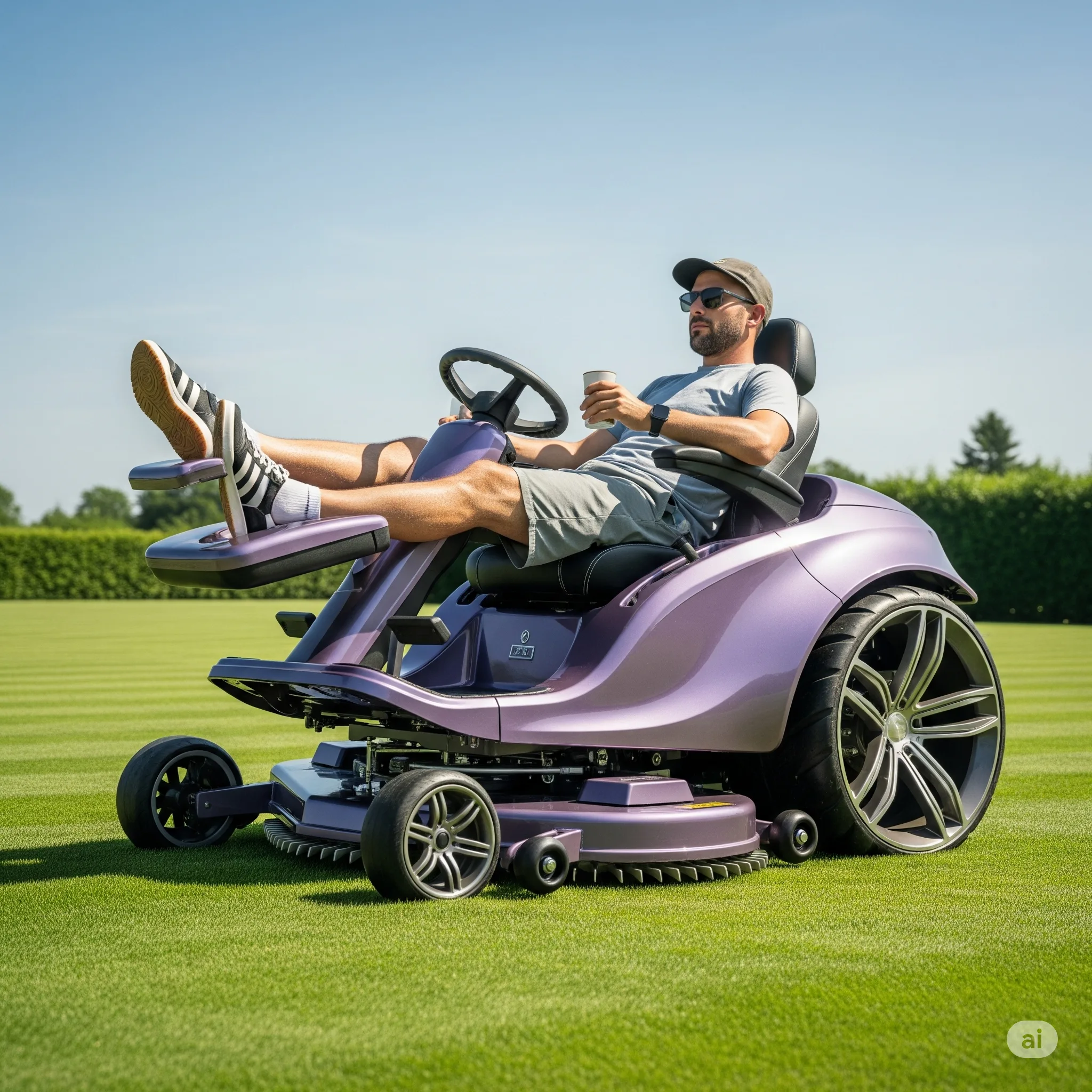 Recliner Lawn Mowers: Relax While You Cut the Grass