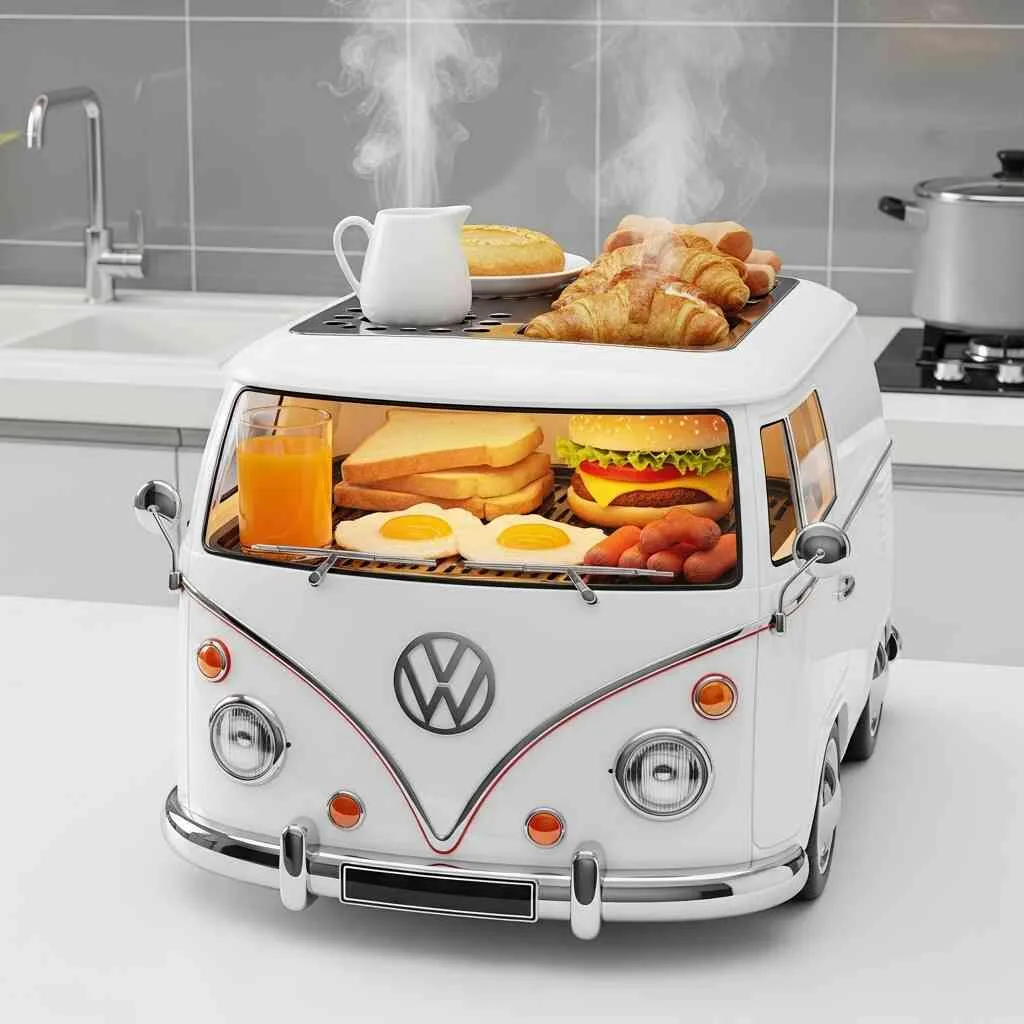 The Charm of Retro VW Breakfast Stations - A Blend of Vintage Style and Culinary Art