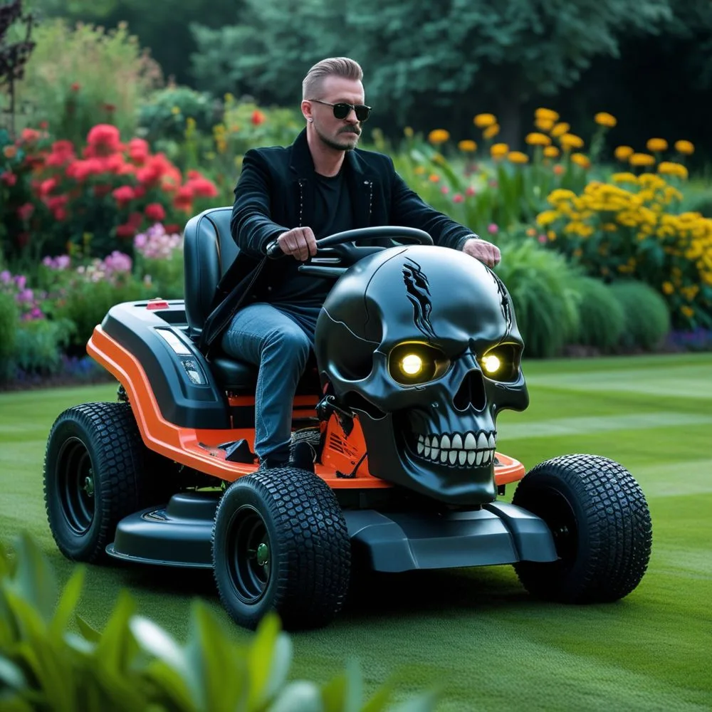 The Rise of Skull Lawn Mowers – Combining Aesthetics with Functionality