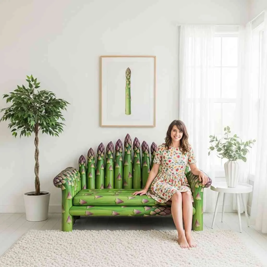 The Materials, Techniques, and Design Innovations Behind Vegetable Sofas