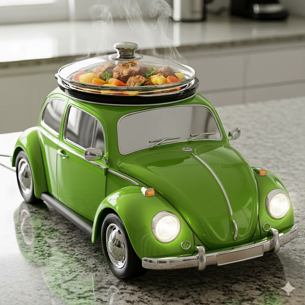 VW Beetle Slow Cooker: The Perfect Blend of Nostalgia and Functionality