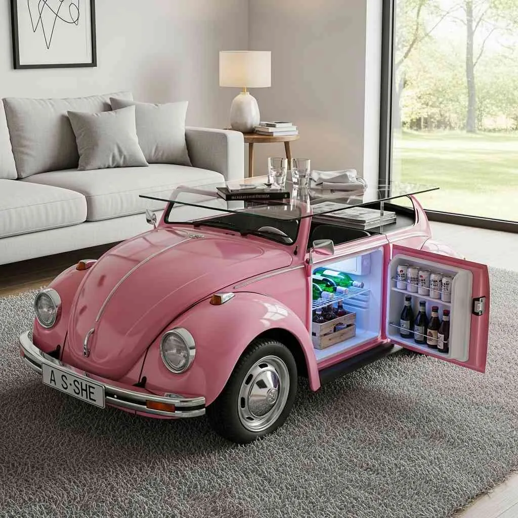 Vintage Charm and Modern Functionality - Exploring the Allure of VW Bus Coffee Tables