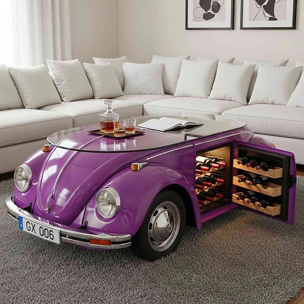 The Origins and Popularity of VW Bus Coffee Tables