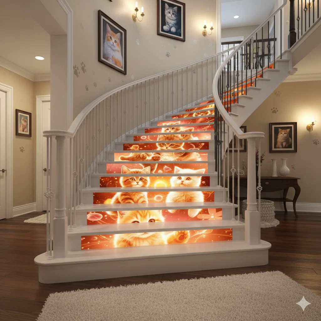 How to Train Your Cat to Use Stairs