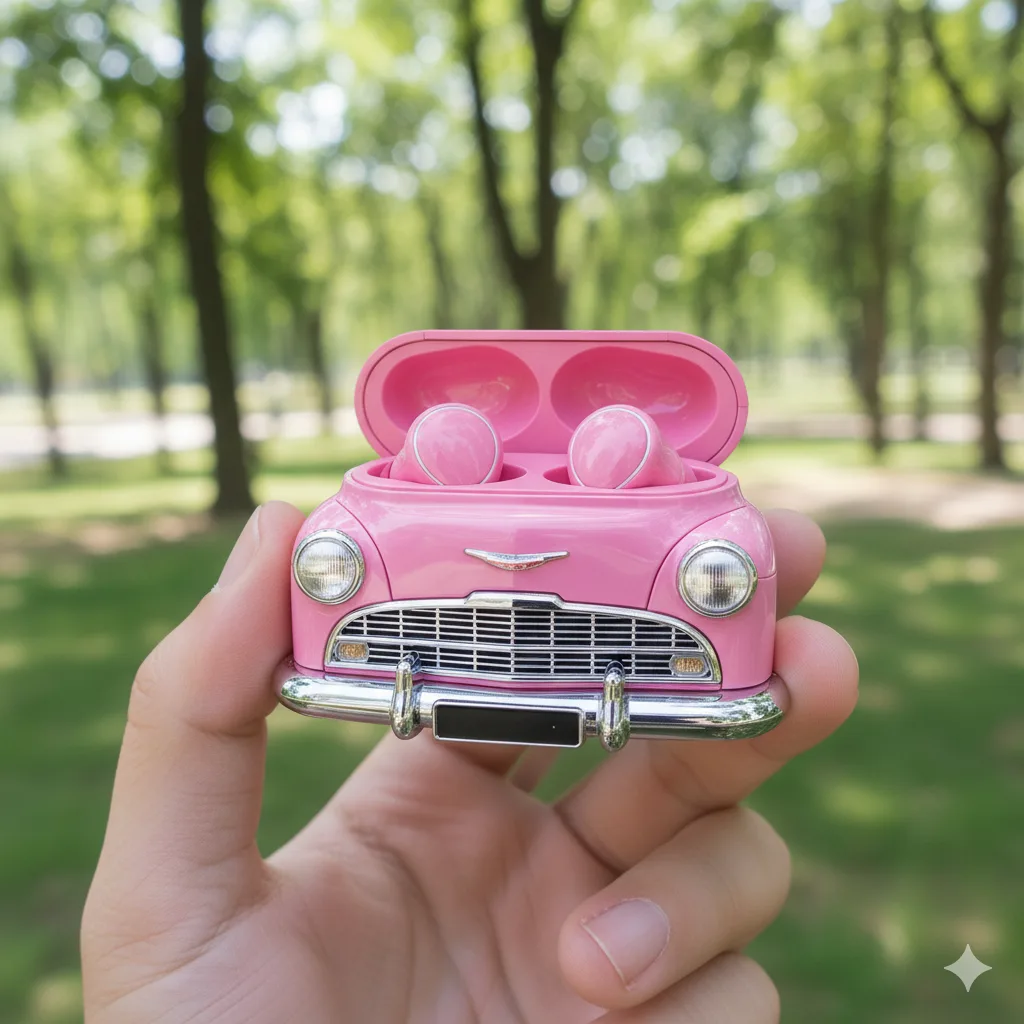 Examples of Innovative Mustang Shaped Earbuds Designs