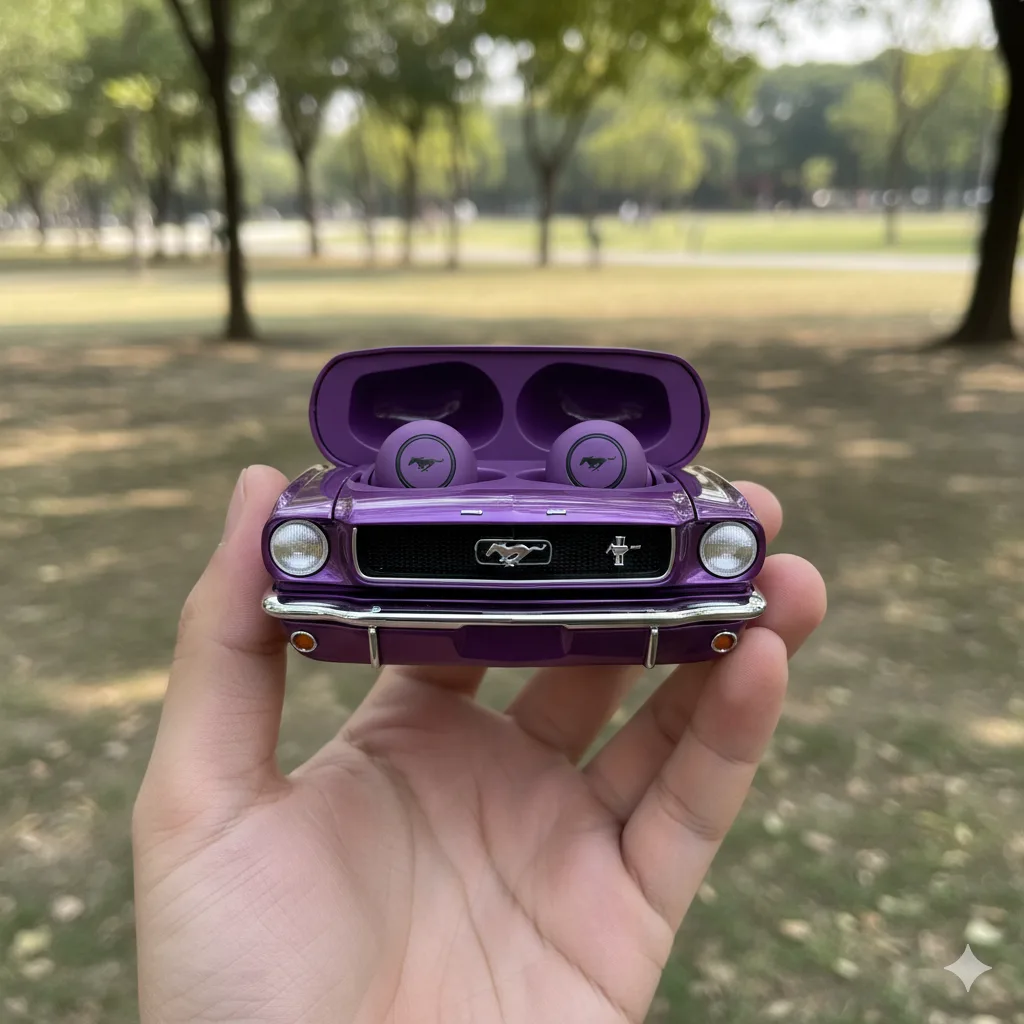 The Unique Appeal of Mustang Shaped Earbuds