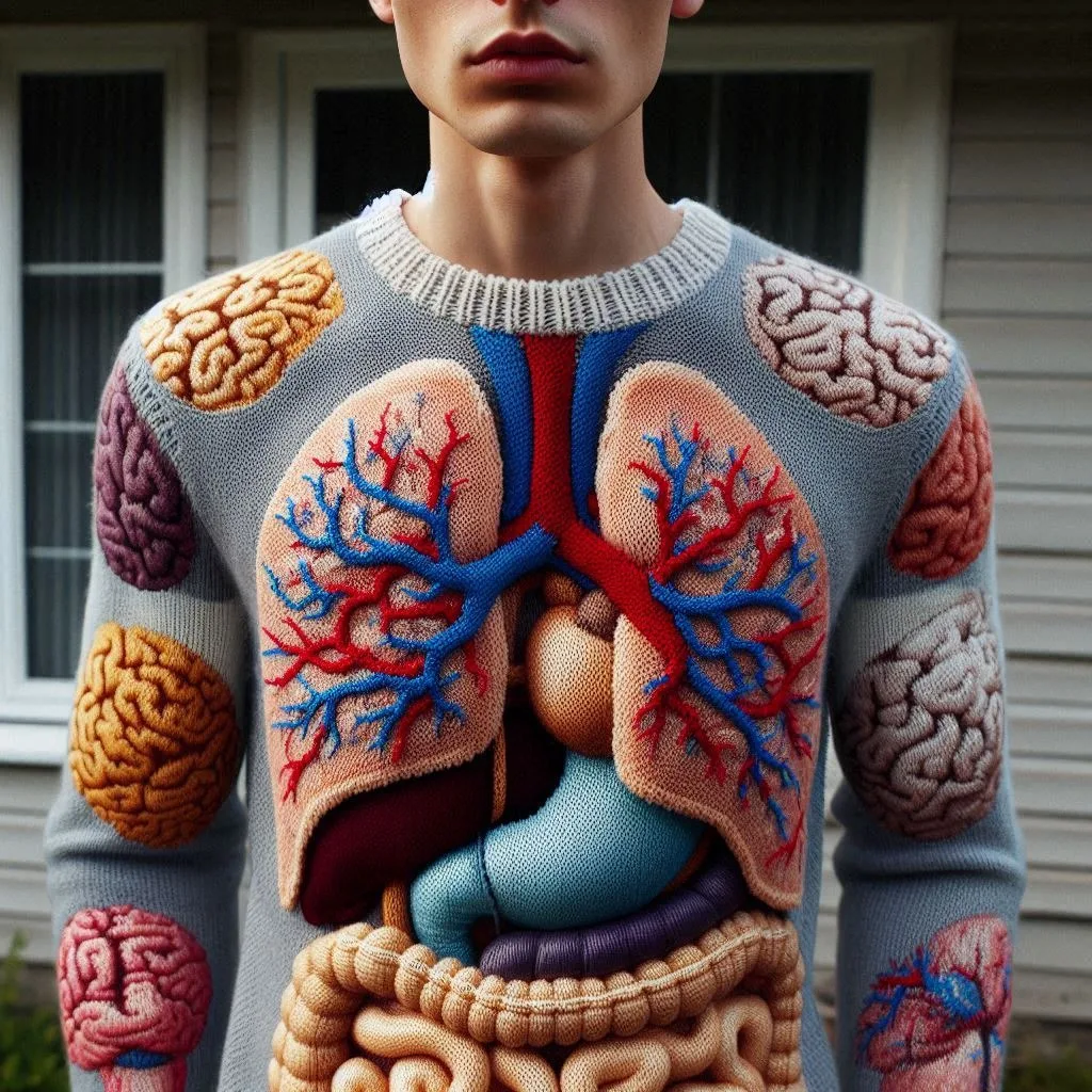 Exploring the Purpose and Use of Human Anatomy Sweaters
