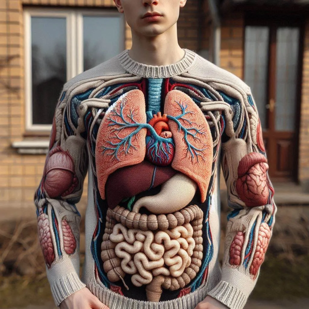 The Future of Human Anatomy Sweaters