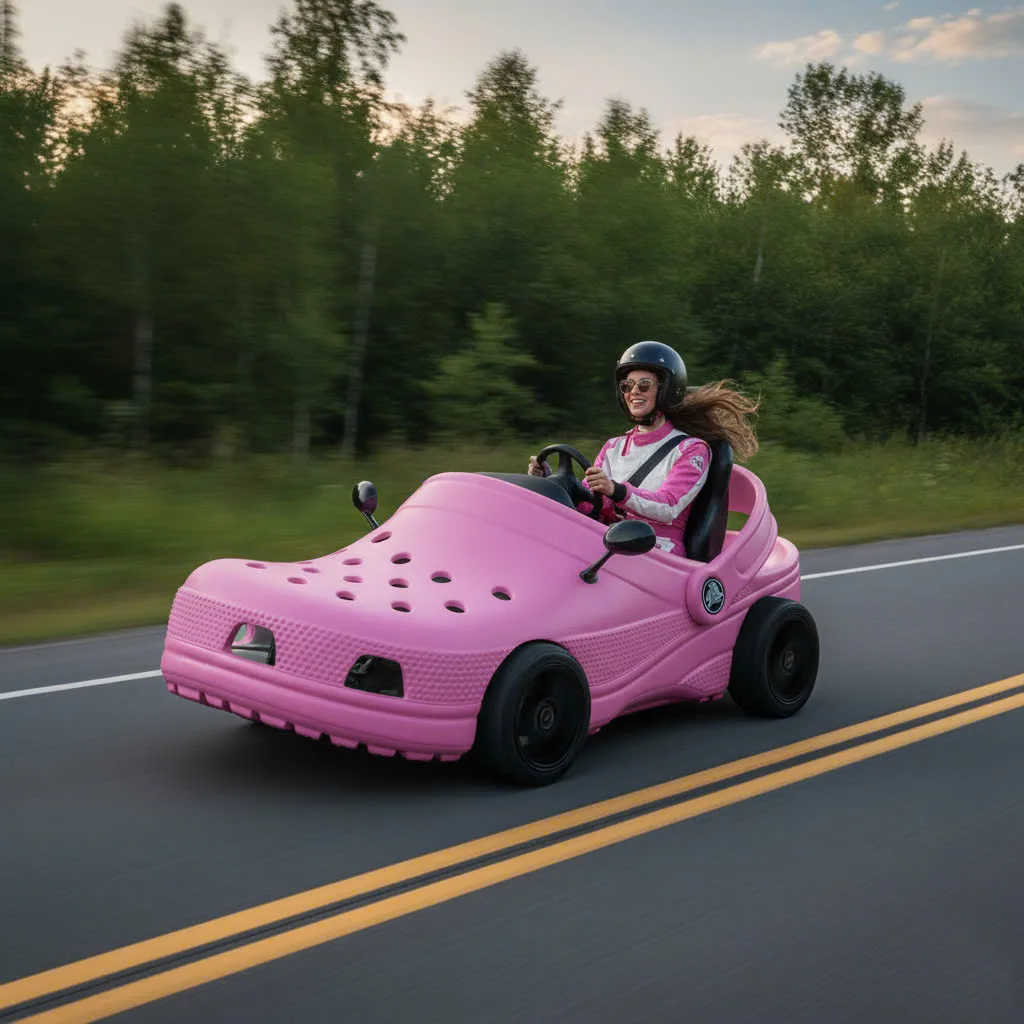 Croc Shaped Cars in Community Events and Parades