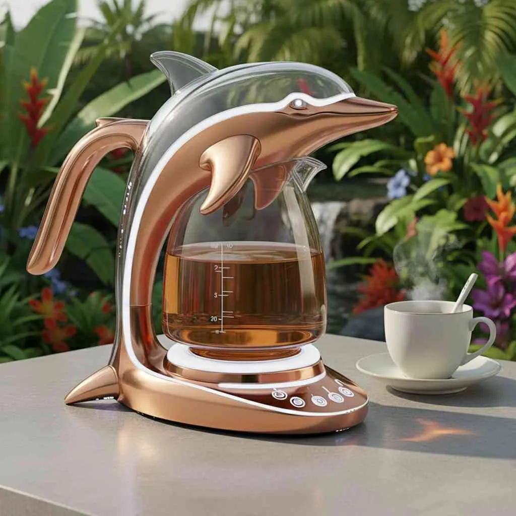 The Unique Design and Features of the Dolphin Kettle – Merging Art with Functionality