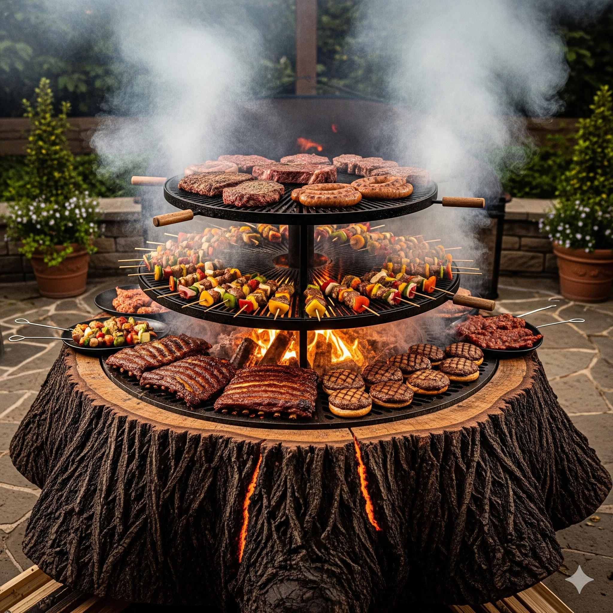 The Significance of Using Natural Elements in Outdoor Cooking