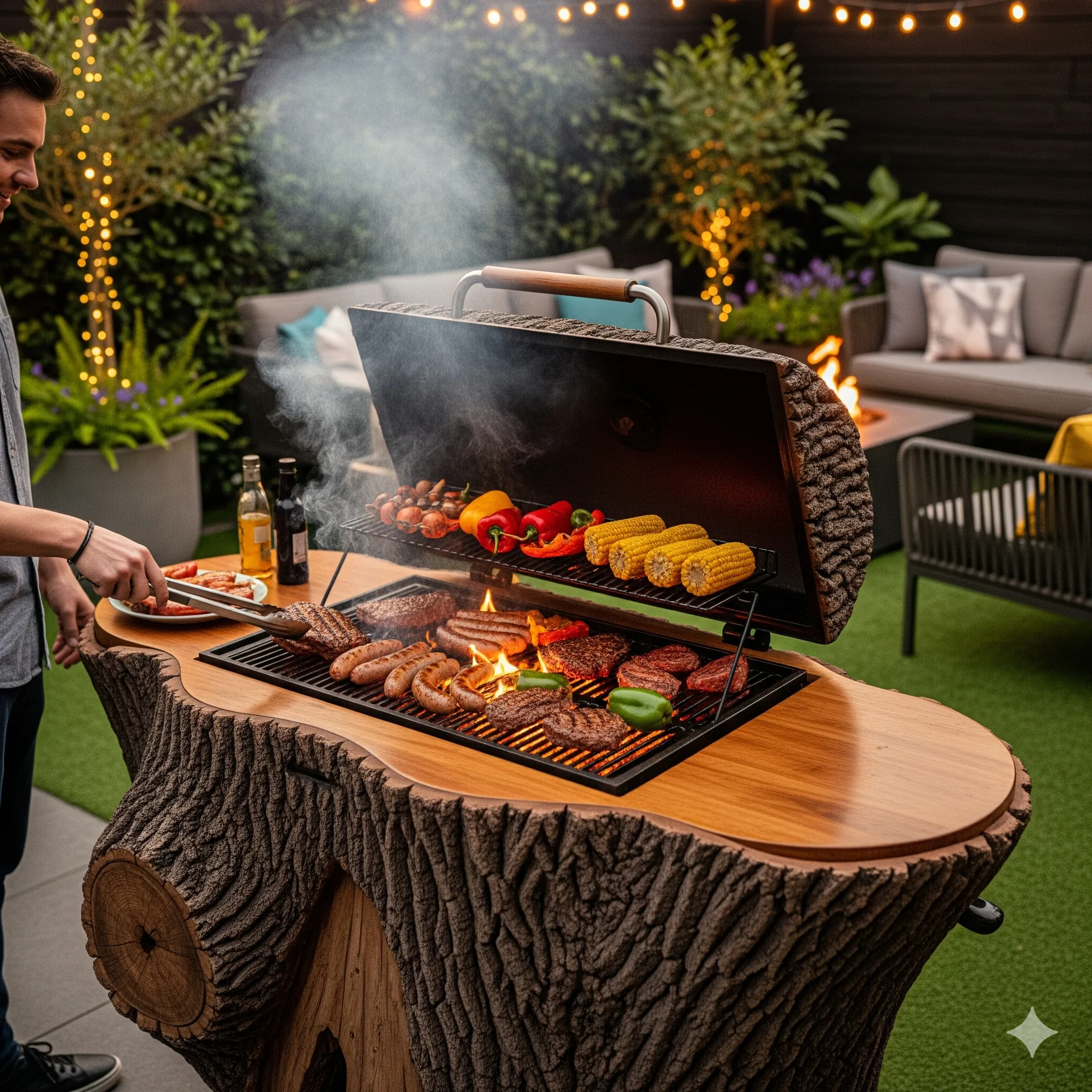 Benefits of Using Giant Tree Stump BBQs