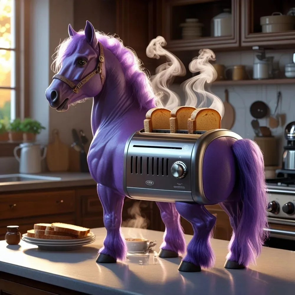 Artistic Horse-Shaped Slots and Decorative Patterns