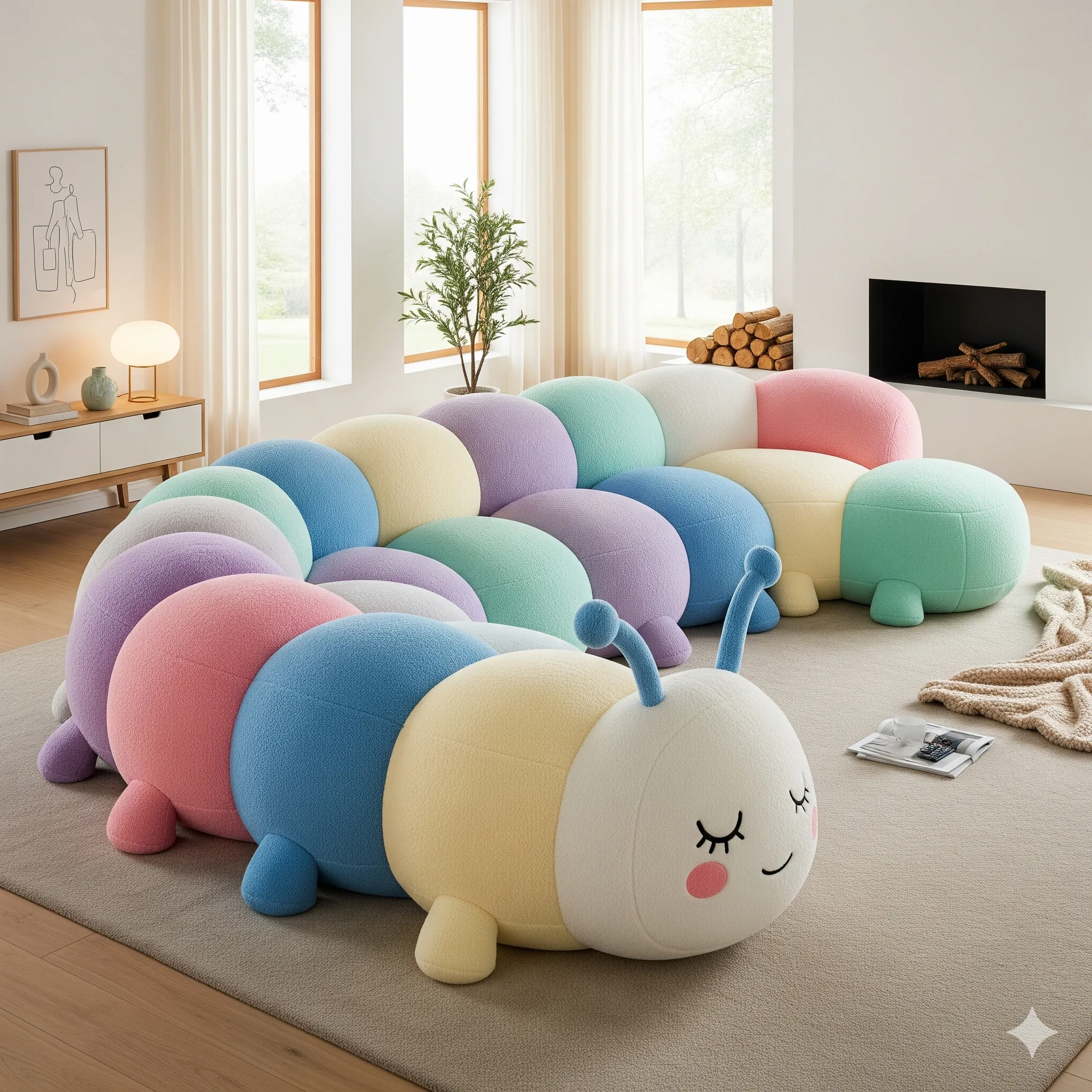 The Flexibility of Sectional Caterpillar Sofas - Redefining Modern Living Spaces
