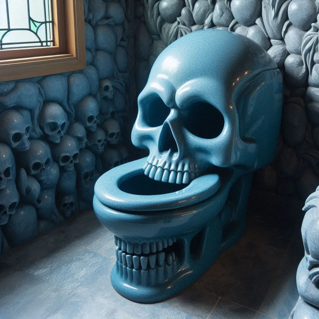 The History and Evolution of Skull Toilets in Design