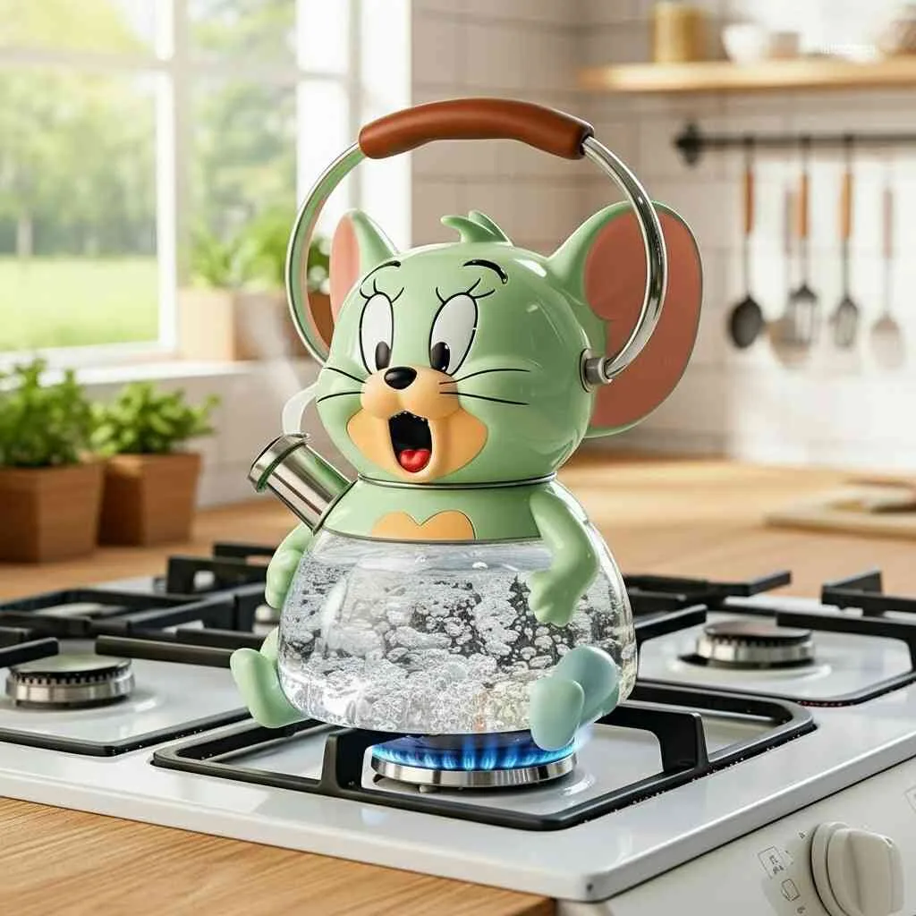 Embracing the Playful Design of the Tom and Jerry Kettle - Adding Fun to Routine Tasks