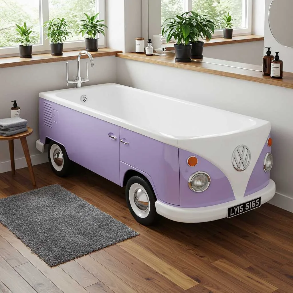The Appeal of Volkswagen Bus Hot Tubs: Merging Nostalgia with Modern Comforts