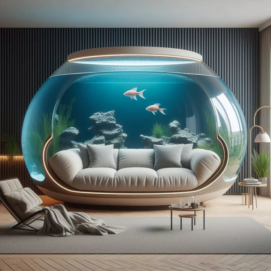 The Art and Science of Incorporating Aquarium Sofas into Your Home Decor