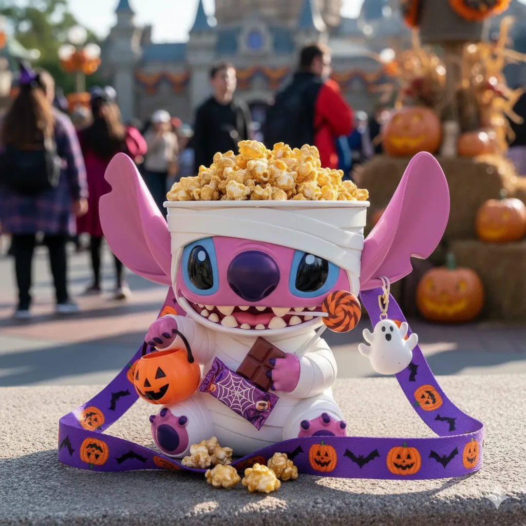 Will I be able to find the Stitch Mummy Popcorn Bucket later?