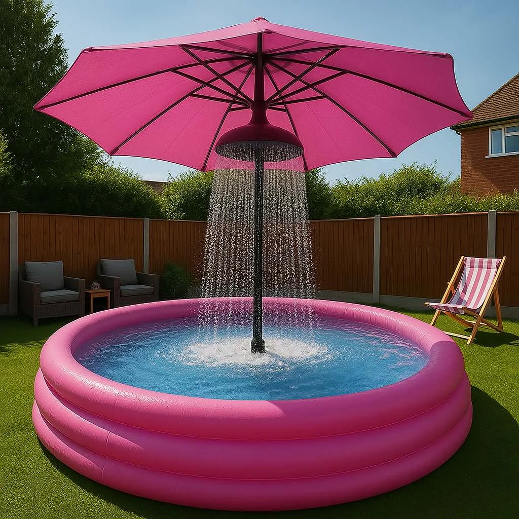 How to Use and Maintain Your Umbrella Shower Pool Effectively