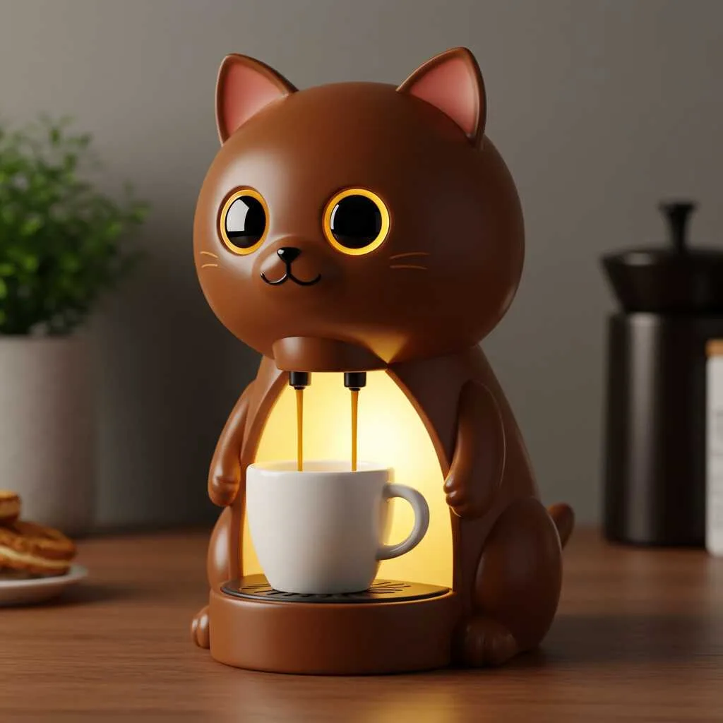 Examples and Inspiration for Using Your Cat Shaped Coffee Maker