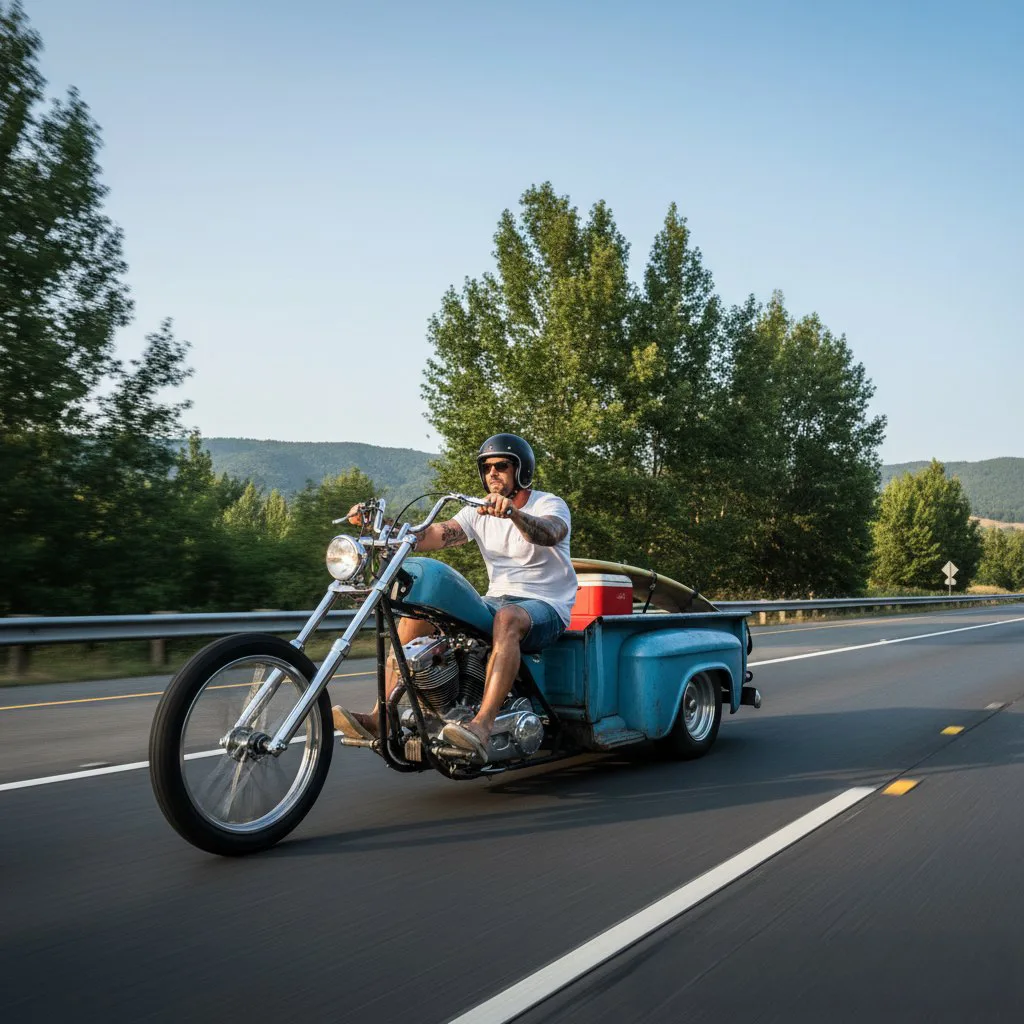 How to Use a Chopper Pickup Truck: Practical Applications and Customizations