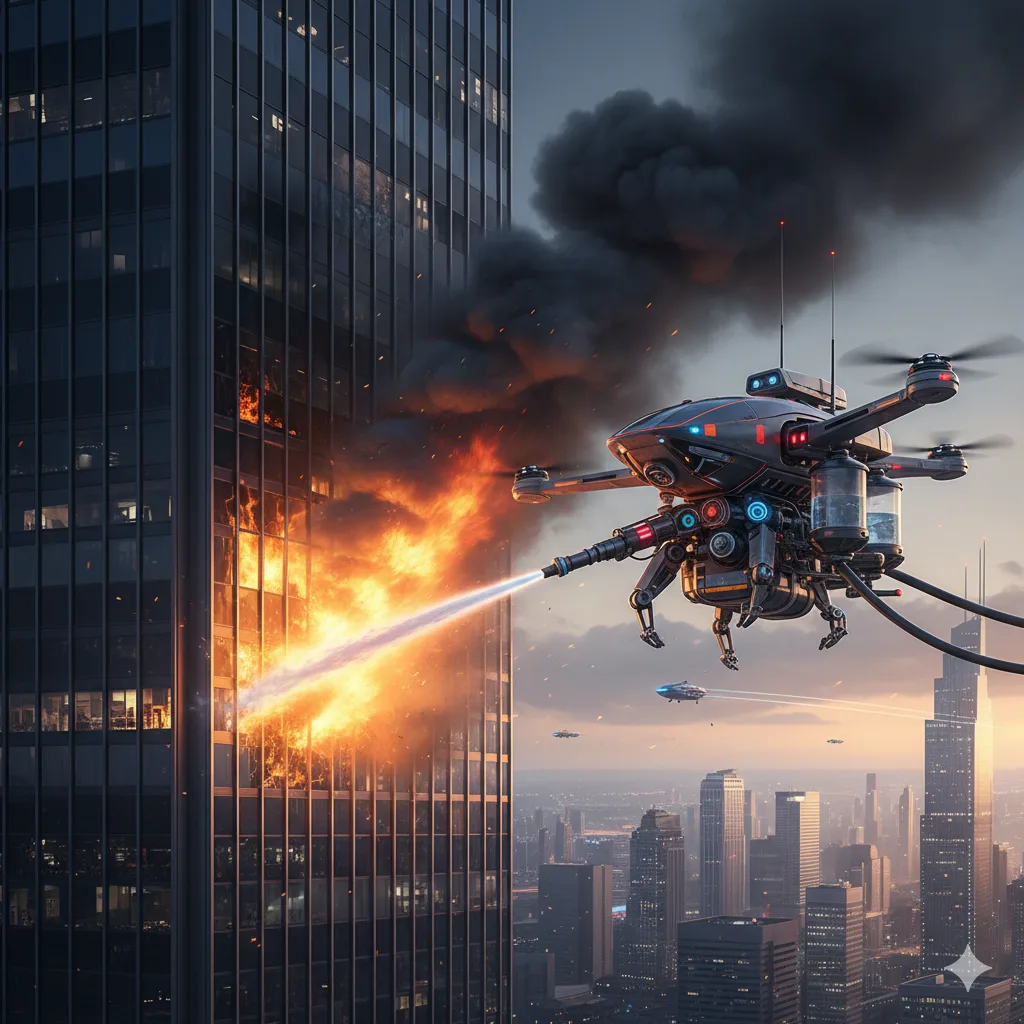 Future Developments in Firefighting Drones for Urban Fire Management