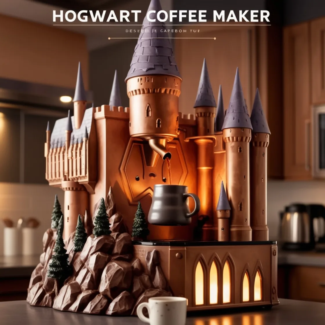 The Magic Behind the Hogwarts Castle Coffee Maker - An Innovative Brewing Companion