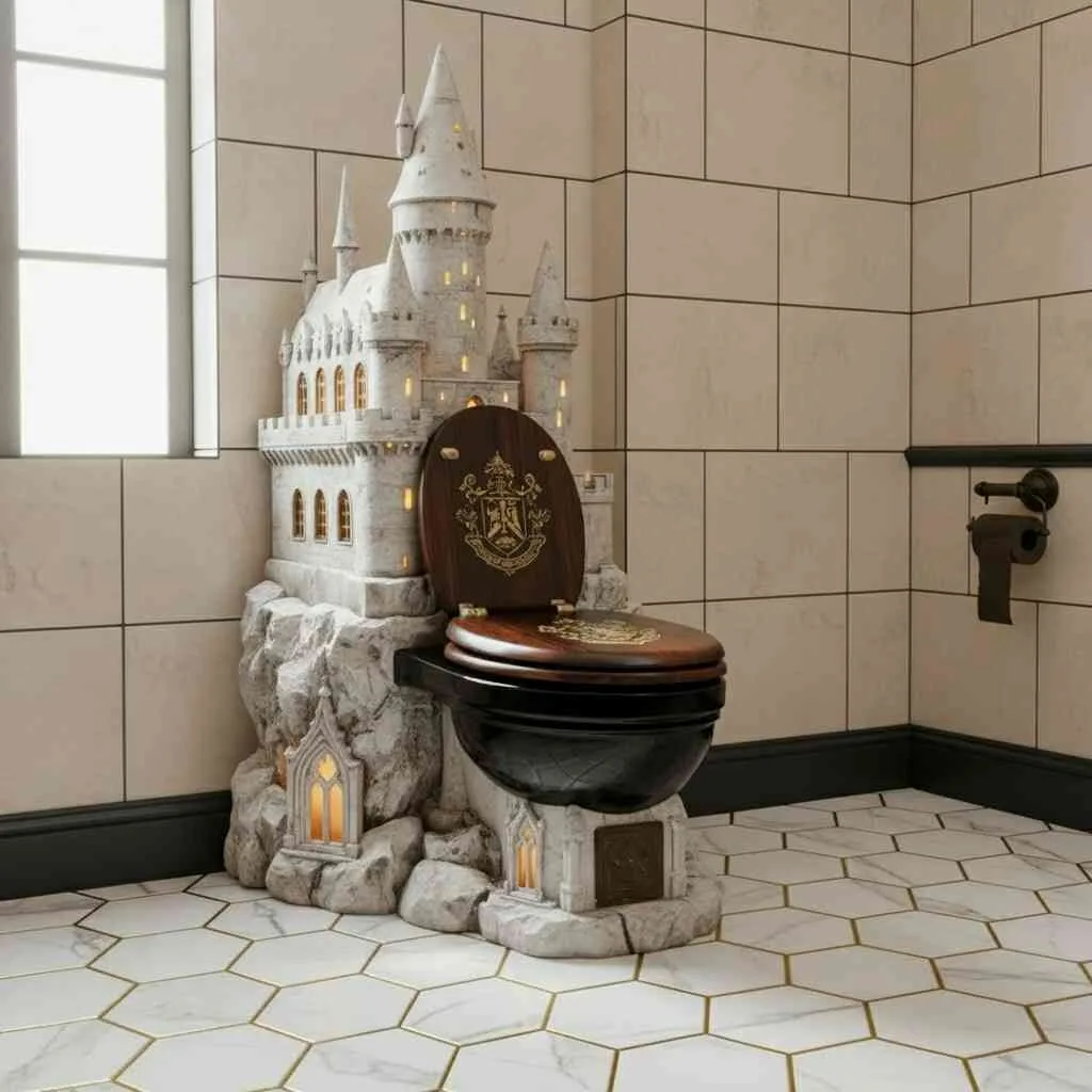 Exploring the Mysteries of Hogwarts Castle Toilets - An Enchanting Look Inside the School’s Hidden Features