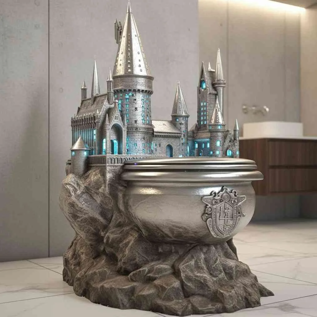 Comparing Hogwarts Castle Toilets to Muggle Bathrooms: Traditions and Innovations