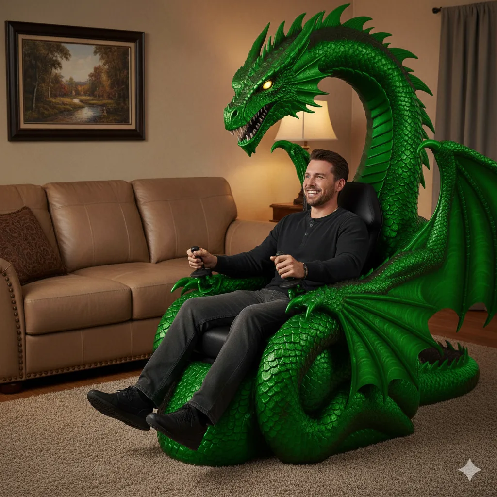 The Fascinating World of Motorized Dragon Recliners - Crafting Mythical Comfort