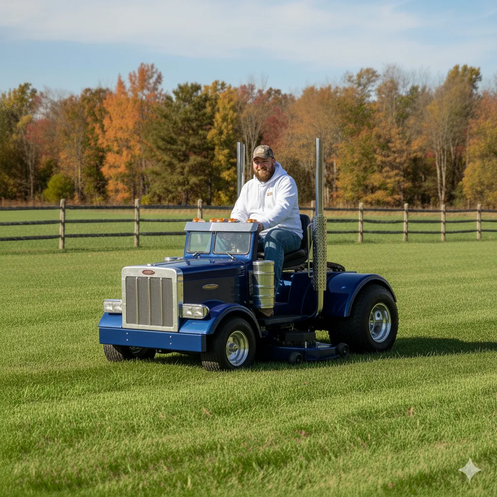 Understanding the Power and Design of Semi-Truck Lawn Mowers