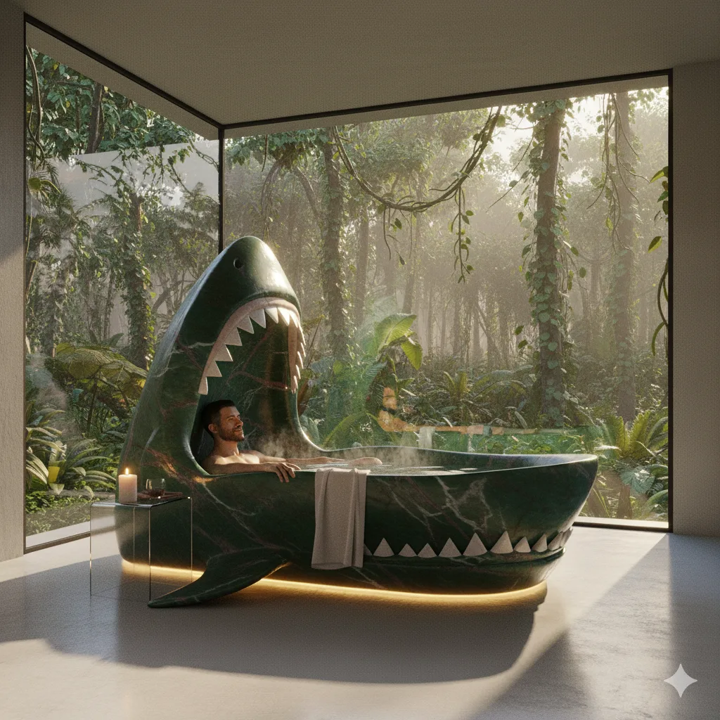 Unveiling the Allure of Shark Mouth Bathtubs – A Unique Fusion of Art and Functionality