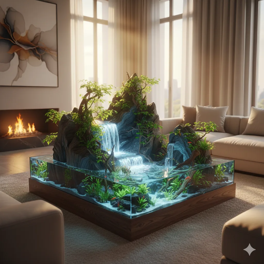 Understanding the Magic of Waterfall Coffee Tables