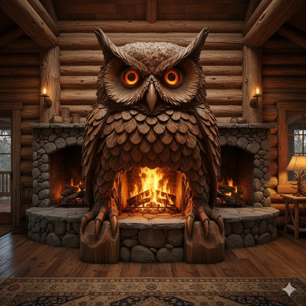 Expert Tips and Advice for Owners of a Wooden Owl Fireplace