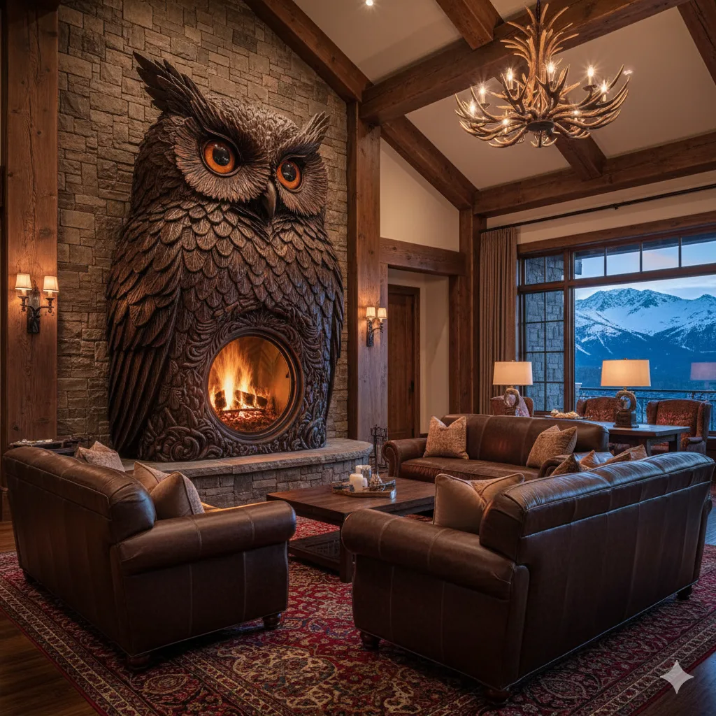 Comparing Different Types of Wooden Owl Fireplaces: Rustic vs. Modern Designs