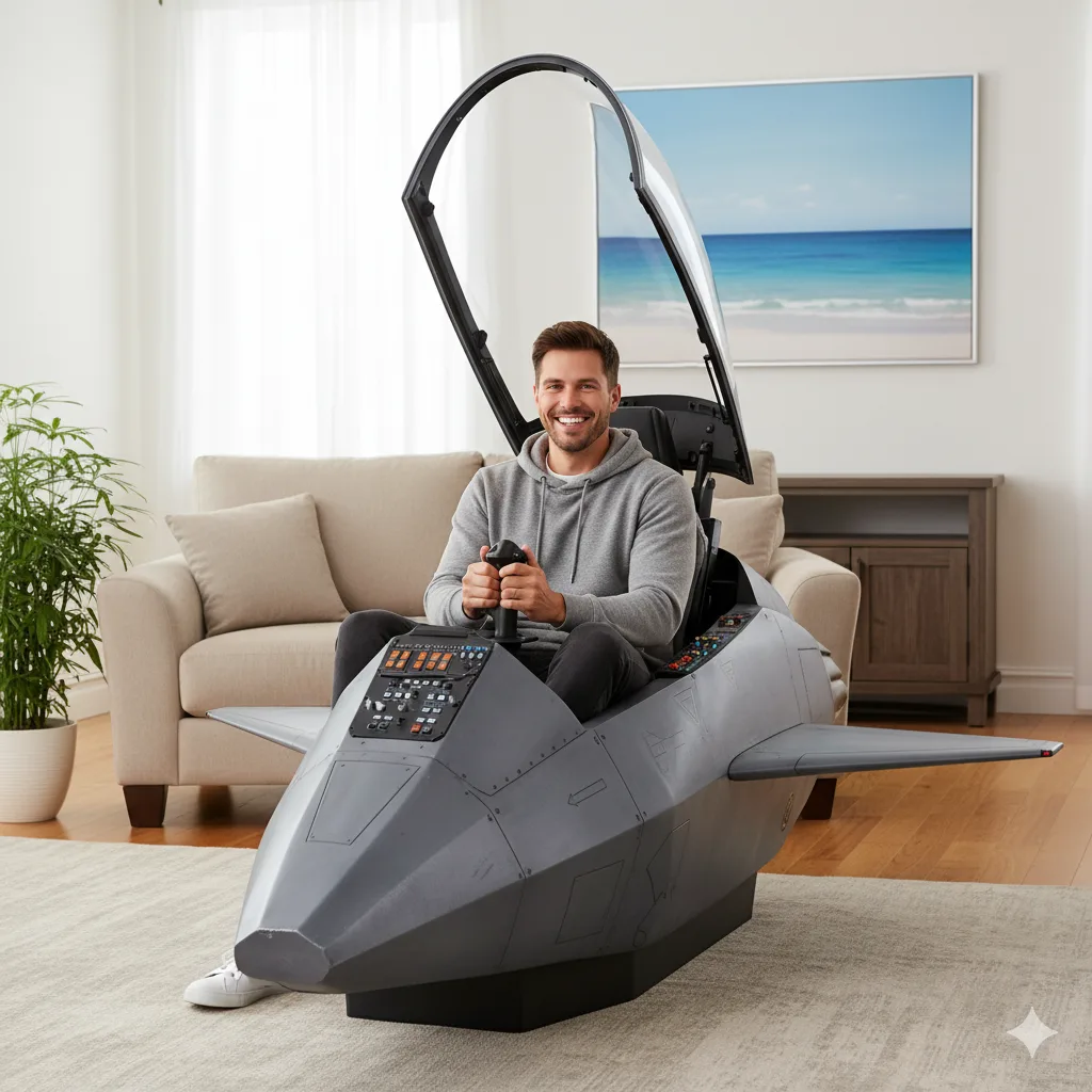 Experience the Thrill of Flight - Exploring the World of Fighter Jet Recliners