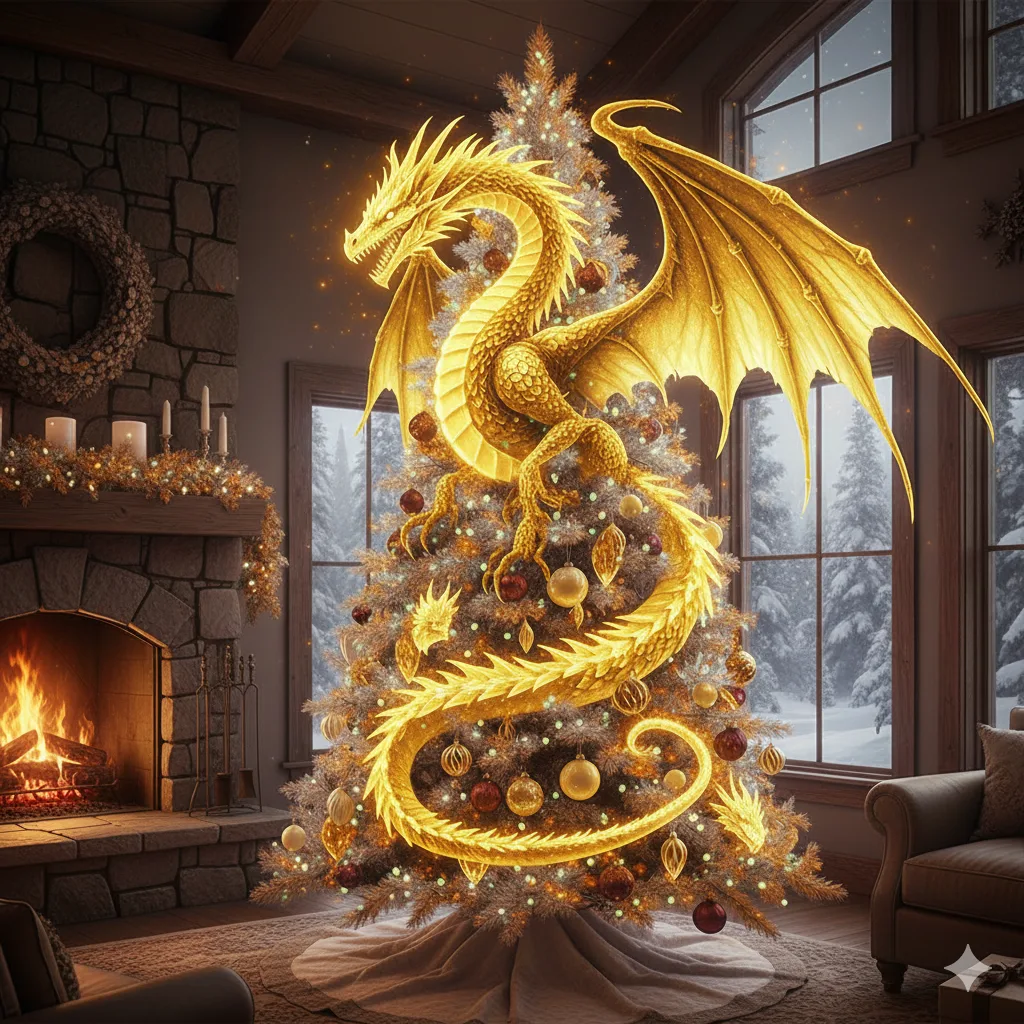 Unveiling the Enchantment - The Allure and Significance of the Dragon Christmas Tree