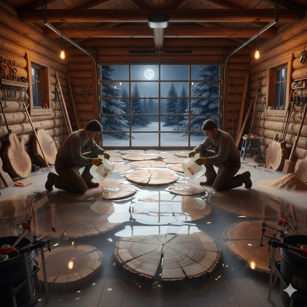 Essential Advises for Installing and Maintaining Rustic Epoxy Garage Flooring