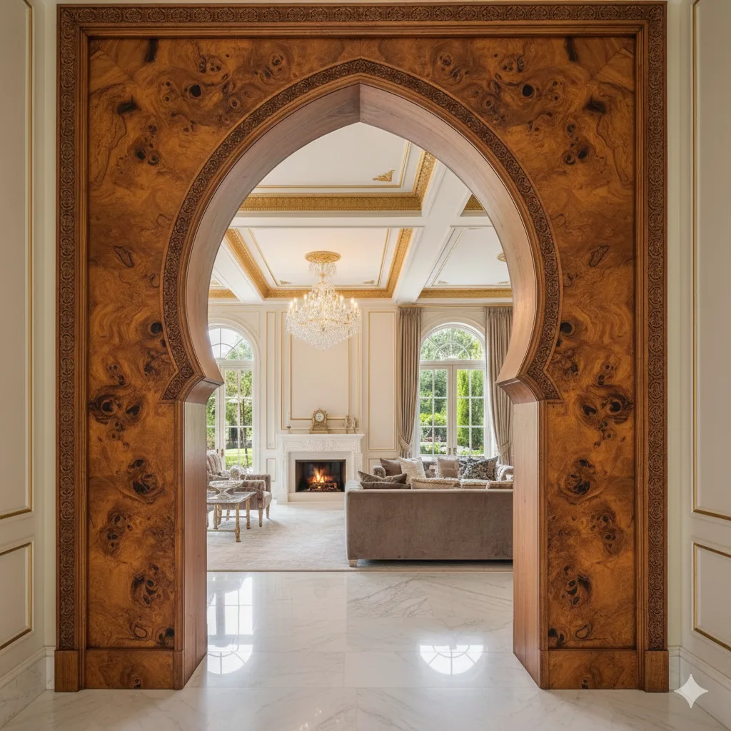 Enhancing the Natural Beauty of Tree Trunk Doorways
