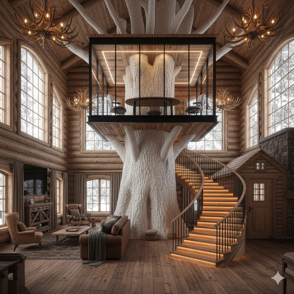 Embracing the Charm and Functionality of a Treehouse Office Loft